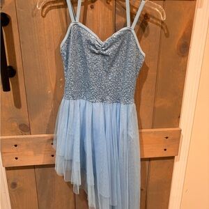 Balera Light Blue Kids Dance Costume
